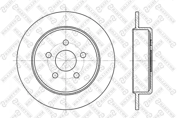 спирачен диск STELLOX             