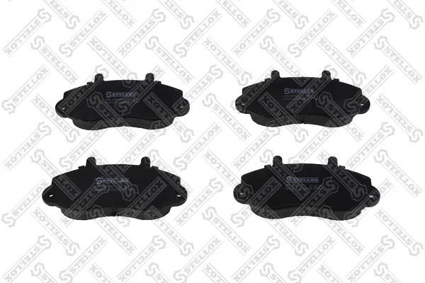 комплект спирачно феродо, дискови спирачки STELLOX             