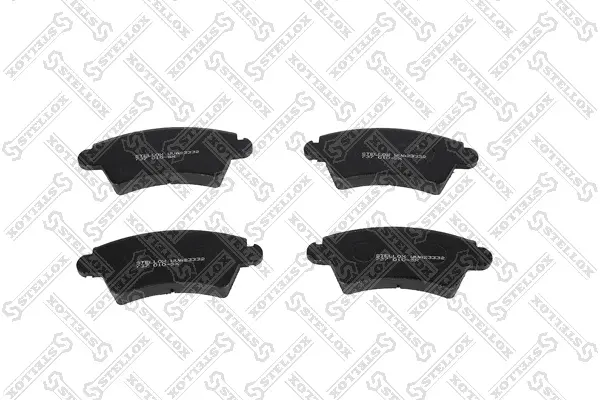 комплект спирачно феродо, дискови спирачки STELLOX             