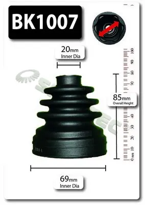 комплект маншон, полуоска SHAFTEC             