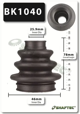 комплект маншон, полуоска SHAFTEC             