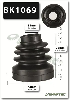 комплект маншон, полуоска SHAFTEC             