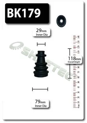 комплект маншон, полуоска SHAFTEC             