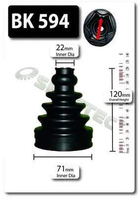 комплект маншон, полуоска SHAFTEC             