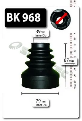 комплект маншон, полуоска SHAFTEC             