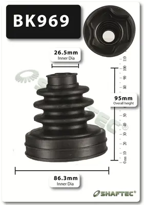 комплект маншон, полуоска SHAFTEC             