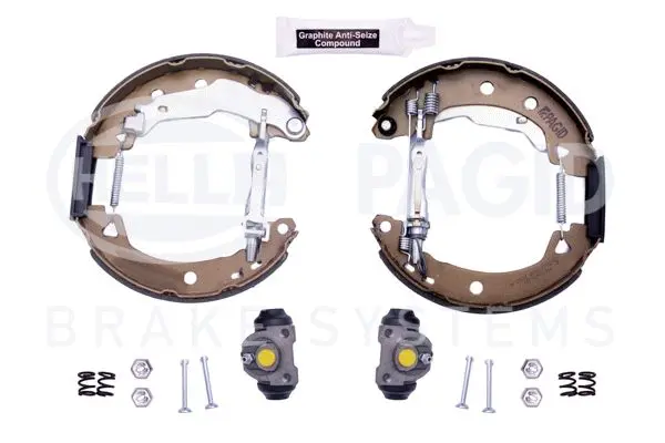 комплект спирачна челюст HELLA PAGID         