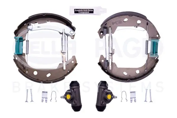 комплект спирачна челюст HELLA PAGID         