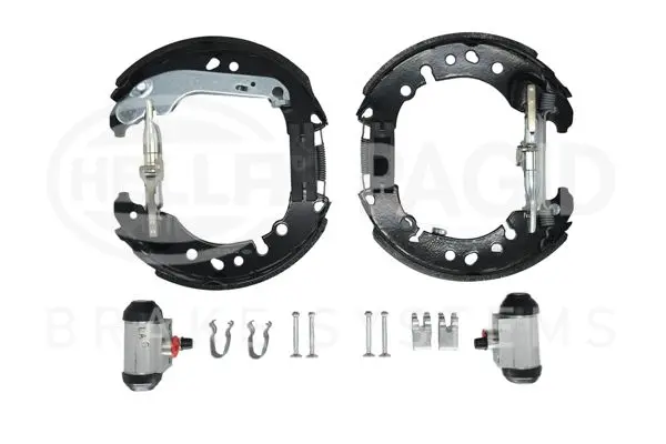 комплект спирачна челюст HELLA PAGID         