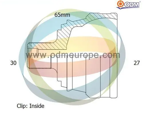 каре комплект, полуоска Multiparts          