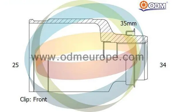 каре комплект, полуоска Multiparts          