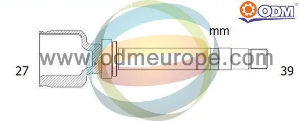 каре комплект, полуоска Multiparts          