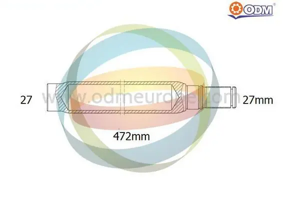 шлиц втулка, диференциал Multiparts          