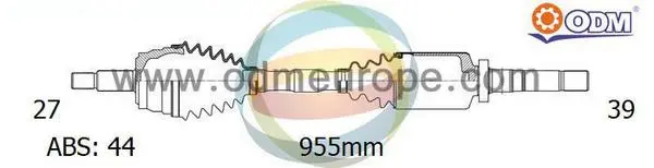 полуоска Multiparts          