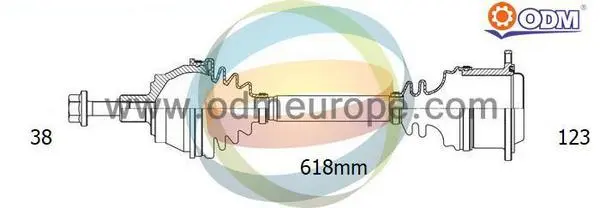 полуоска Multiparts          