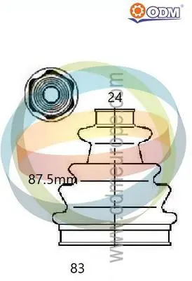 Маншон за каре за AUDI A4 (8EC, B7) 3.2 FSI 21-990471 Multiparts          