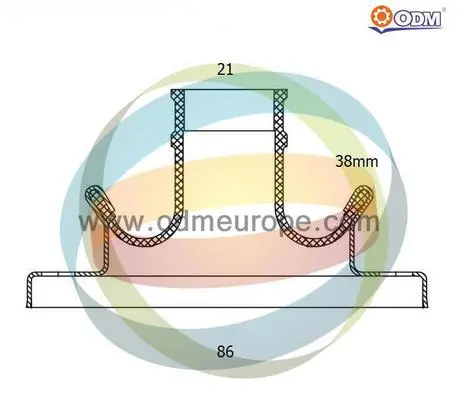 Маншон, полуоска Multiparts          