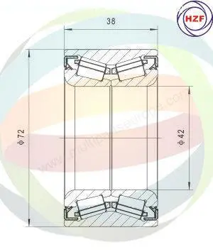 комплект колесен лагер Multiparts          