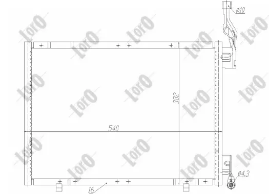 кондензатор, климатизация ABAKUS              