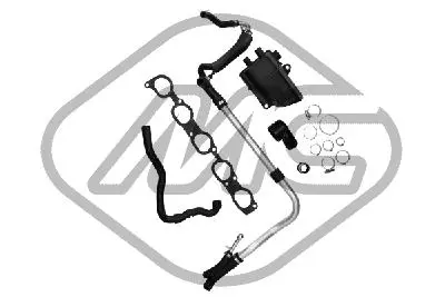 маркуч на радиатора Metalcaucho         