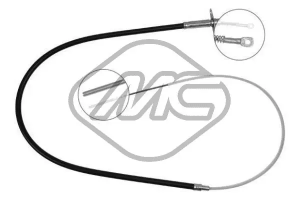 жило, ръчна спирачка Metalcaucho         