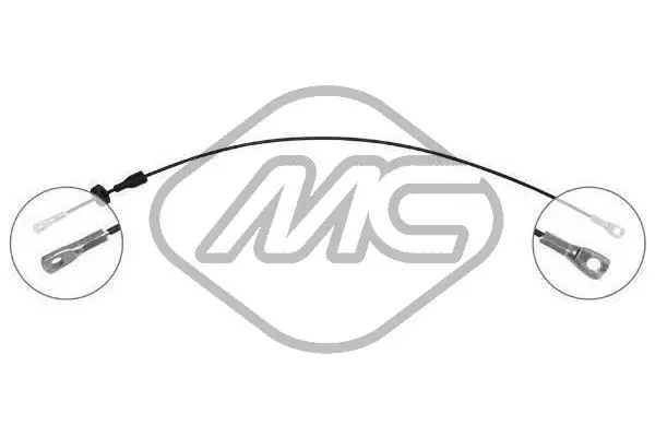 жило, ръчна спирачка Metalcaucho         