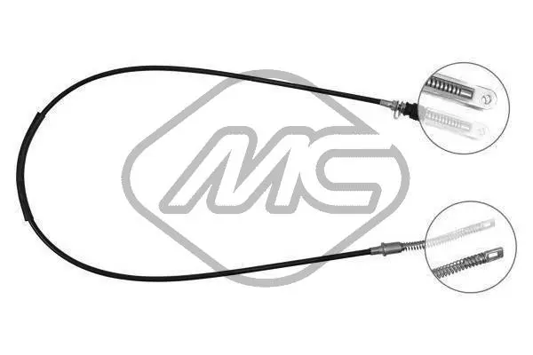 жило, ръчна спирачка Metalcaucho         