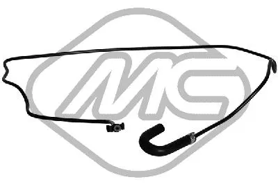 маркуч на радиатора Metalcaucho         