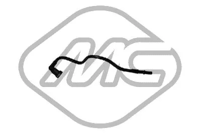 маркуч на радиатора Metalcaucho         