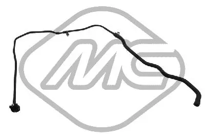 маркуч на радиатора Metalcaucho         