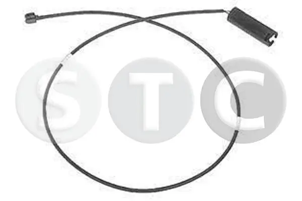 предупредителен контактен сензор, износване на накладките STC                 