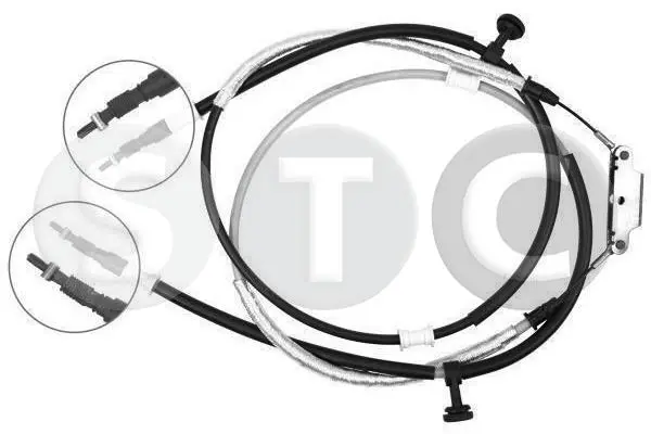 жило, ръчна спирачка STC                 