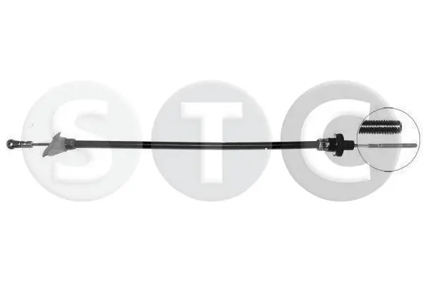 въжен механизъм, задействане на съединителя STC                 