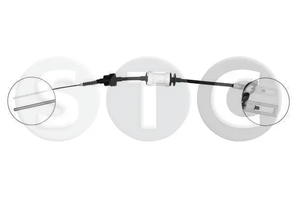 въжен механизъм, задействане на съединителя STC                 