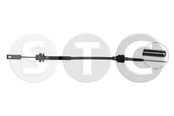 въжен механизъм, задействане на съединителя STC                 