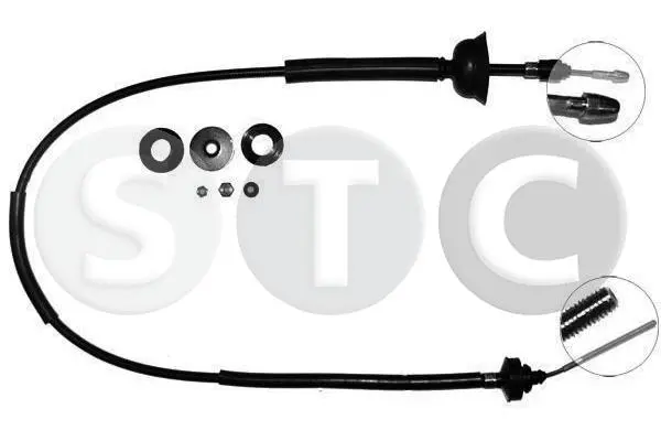 въжен механизъм, задействане на съединителя STC                 