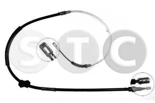жило, ръчна спирачка STC                 