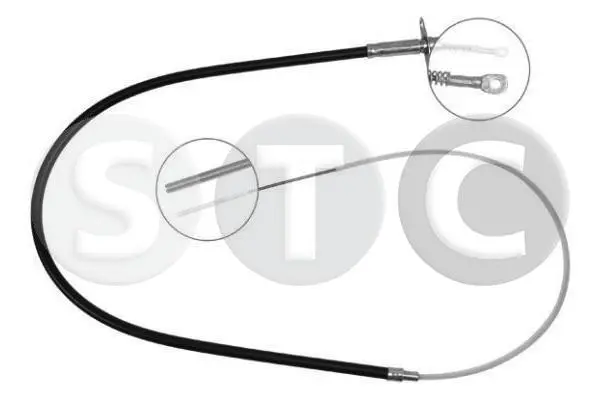 жило, ръчна спирачка STC                 