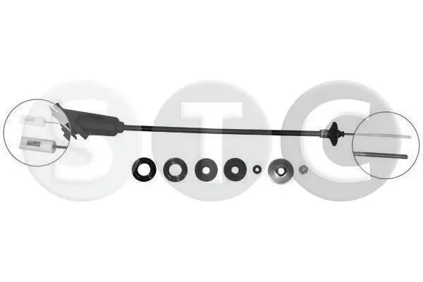 въжен механизъм, задействане на съединителя STC                 