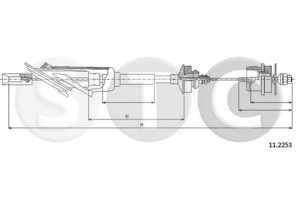 въжен механизъм, задействане на съединителя STC                 