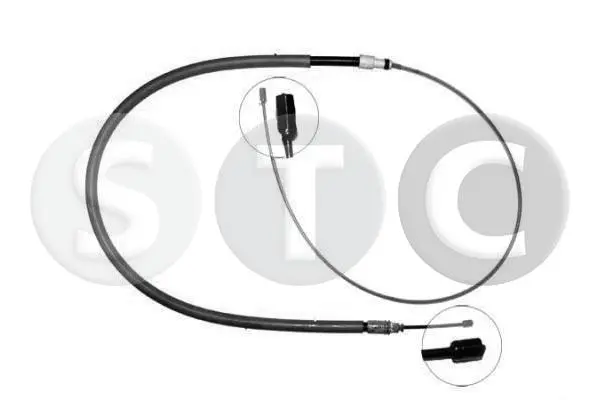 жило, ръчна спирачка STC                 