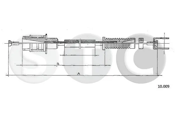 Жило за газ STC