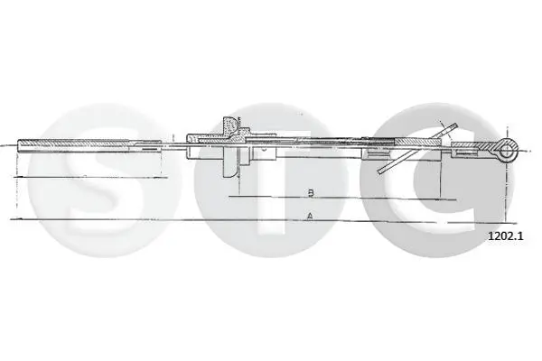 въжен механизъм, задействане на съединителя STC                 