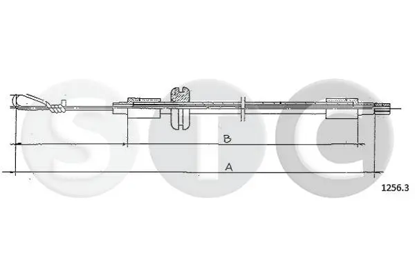 жило за капака на двигателя STC                 