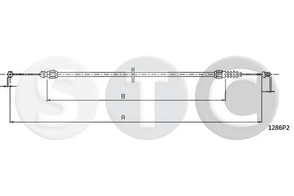 жило за капака на двигателя STC                 