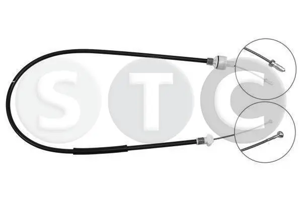 въжен механизъм, задействане на съединителя STC                 
