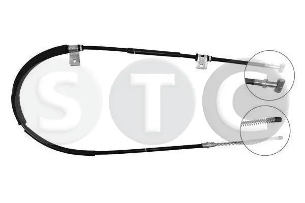 жило, ръчна спирачка STC                 