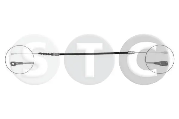 жило, ръчна спирачка STC                 