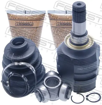 каре комплект, полуоска FEBEST              