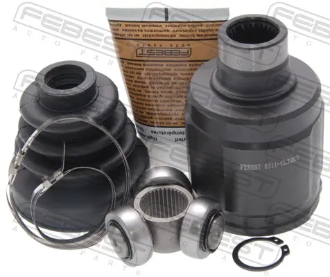 каре комплект, полуоска FEBEST              